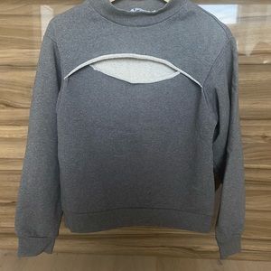 Alexanderwang.t Sweatshirt with Cut-out size XS